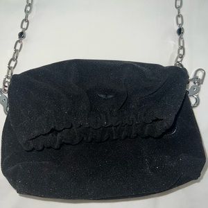 ZADIG VOLTAIRE sparkly black gorgeous purse!!!
